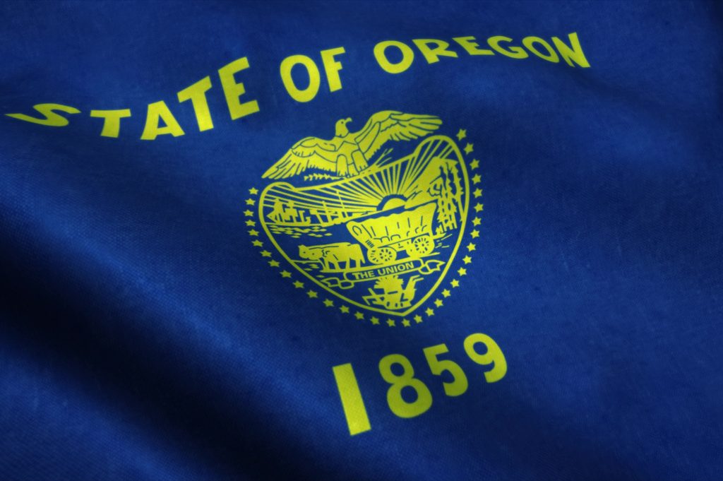 Oregon state flag