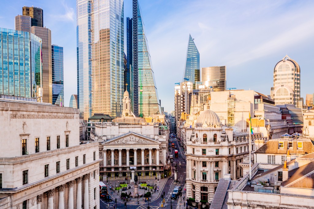 City of London skyline