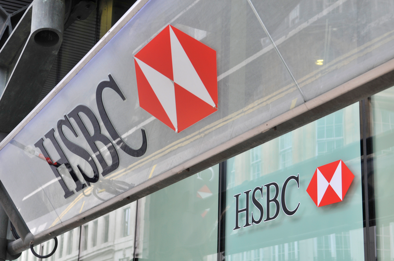 HSBC signage