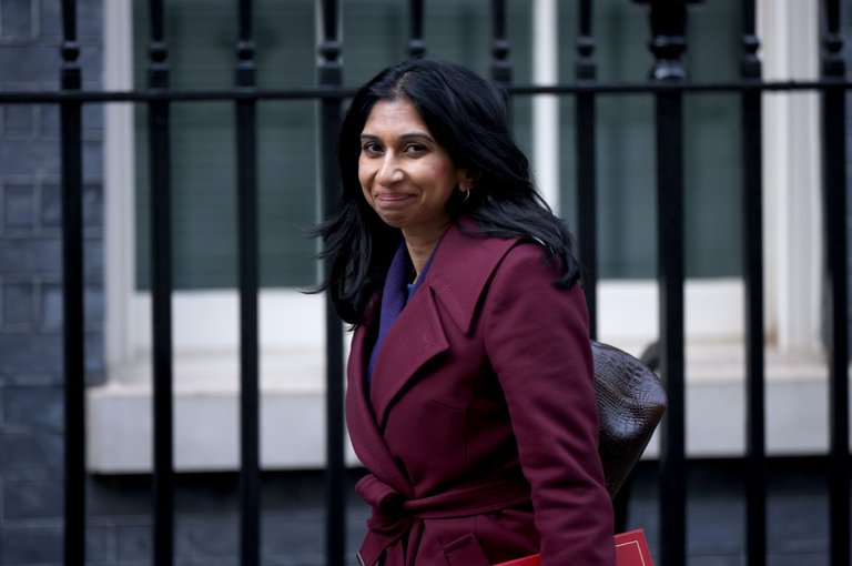 British Home Secretary Suella Braverman