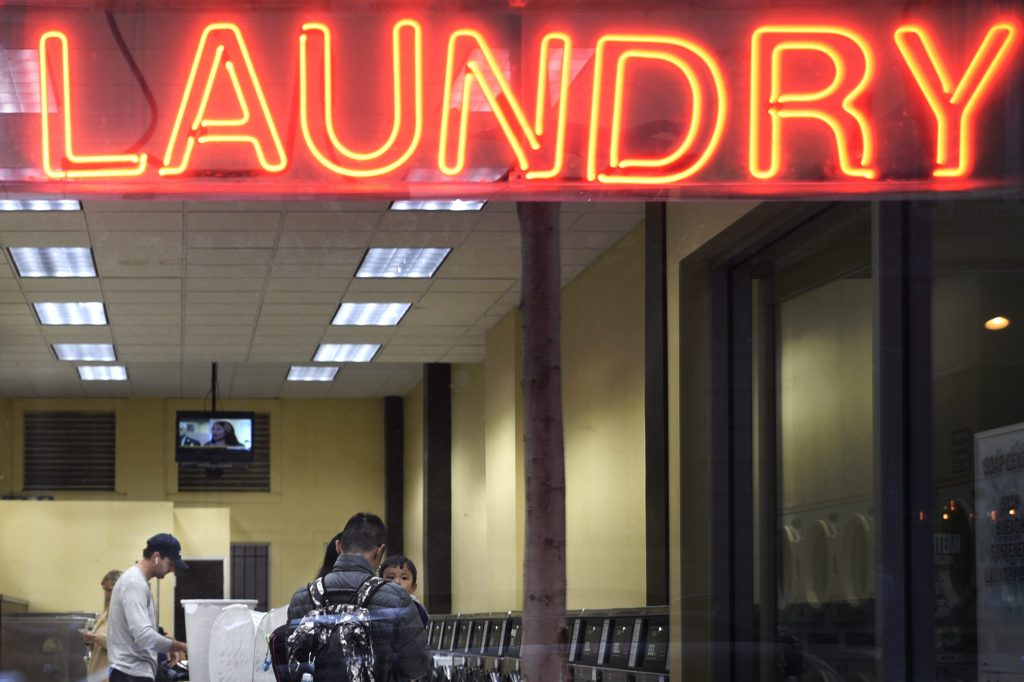 Image of a laundromat