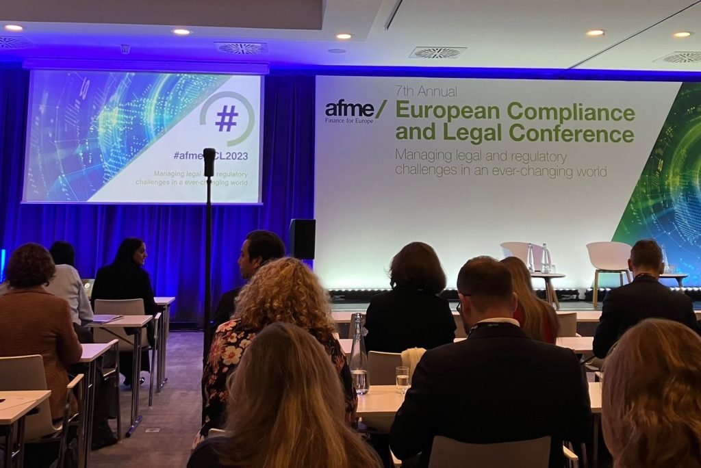 Legal perspectives on tech challenges round off AFME gathering in Brussels