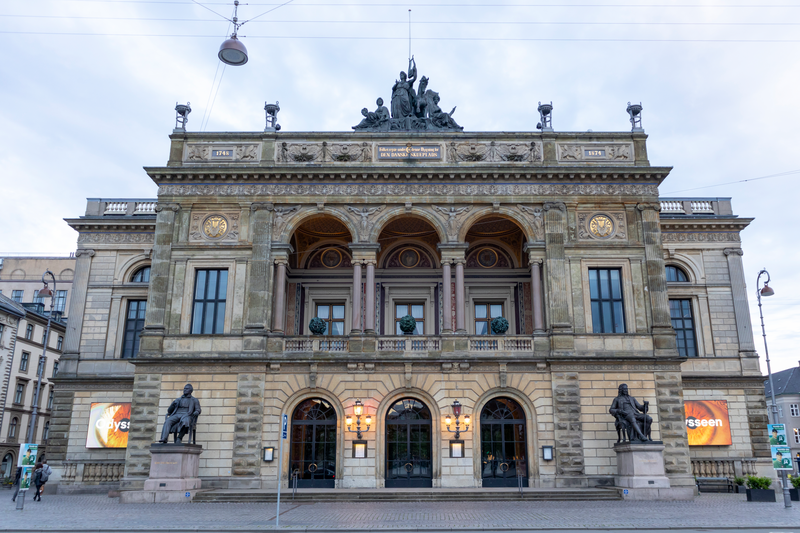 The Royal Danish Theatre in Copenhagen, Denmark.