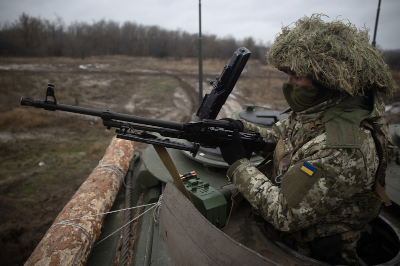 Ukraine troops