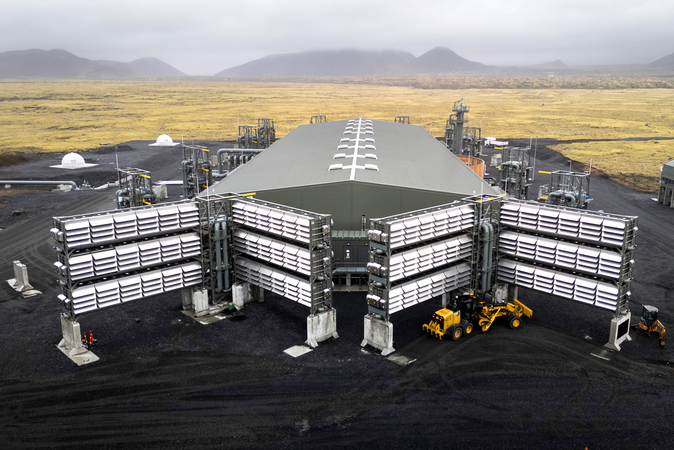 Mammoth carbon removal plant, considered the largest direct-air capture plant in the world.