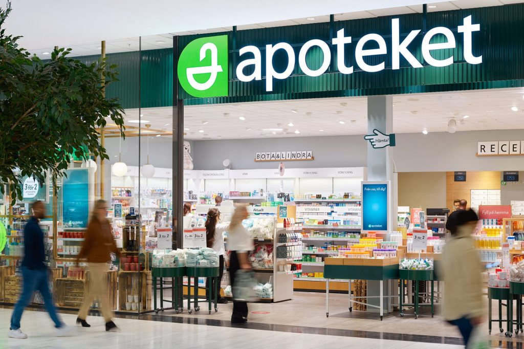 Swedish pharmacy Apoteket.