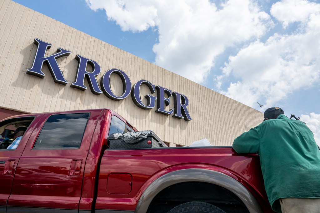 A Kroger grocery store.