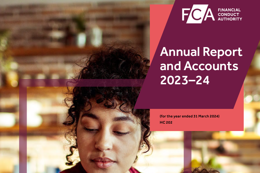 Cover of FCA Annual Report 2023-24