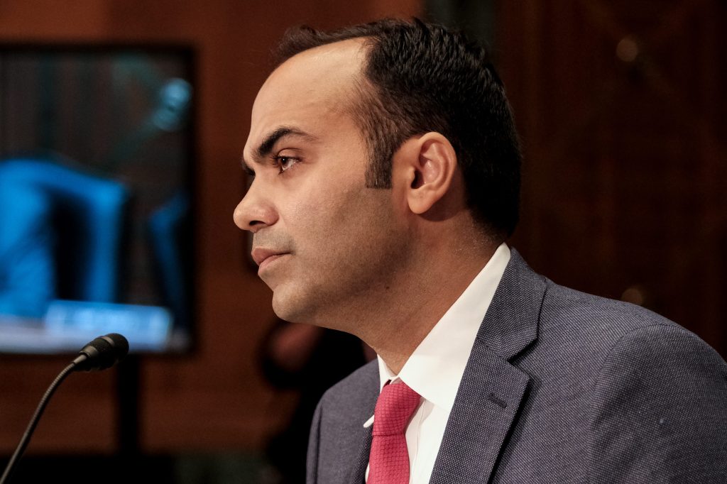 Image of the CFPB director, Rohit Chopra.