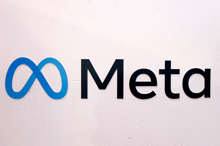 Meta logo.