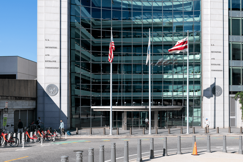 US United States Securities and Exchange Commission's HQ.