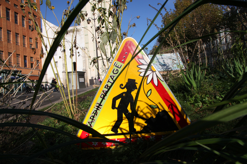 Community Garden in Paris.